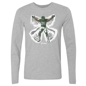 Saquon Barkley Men's Long Sleeve T-Shirt | 500 LEVEL