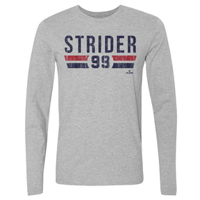 Spencer Strider Men's Long Sleeve T-Shirt | 500 LEVEL