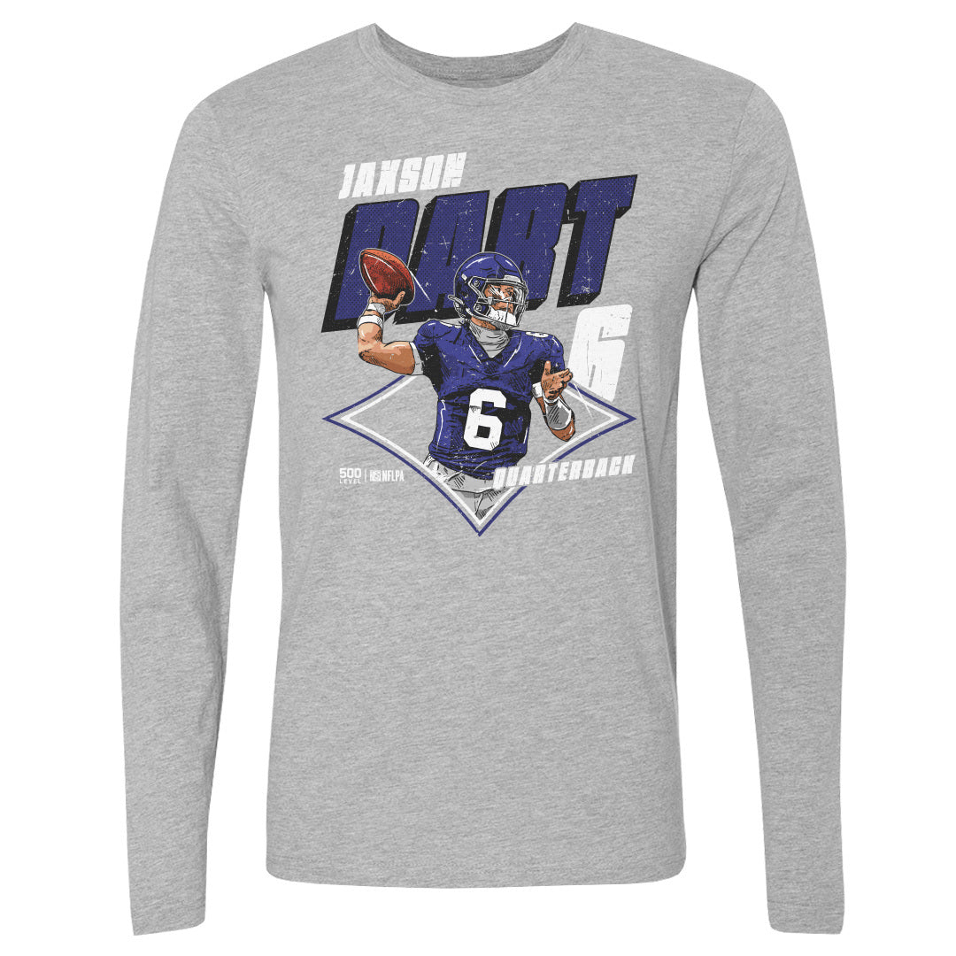 Jaxson Dart Men's Long Sleeve T-Shirt | 500 LEVEL
