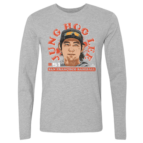 Jung Hoo Lee Men's Long Sleeve T-Shirt | 500 LEVEL