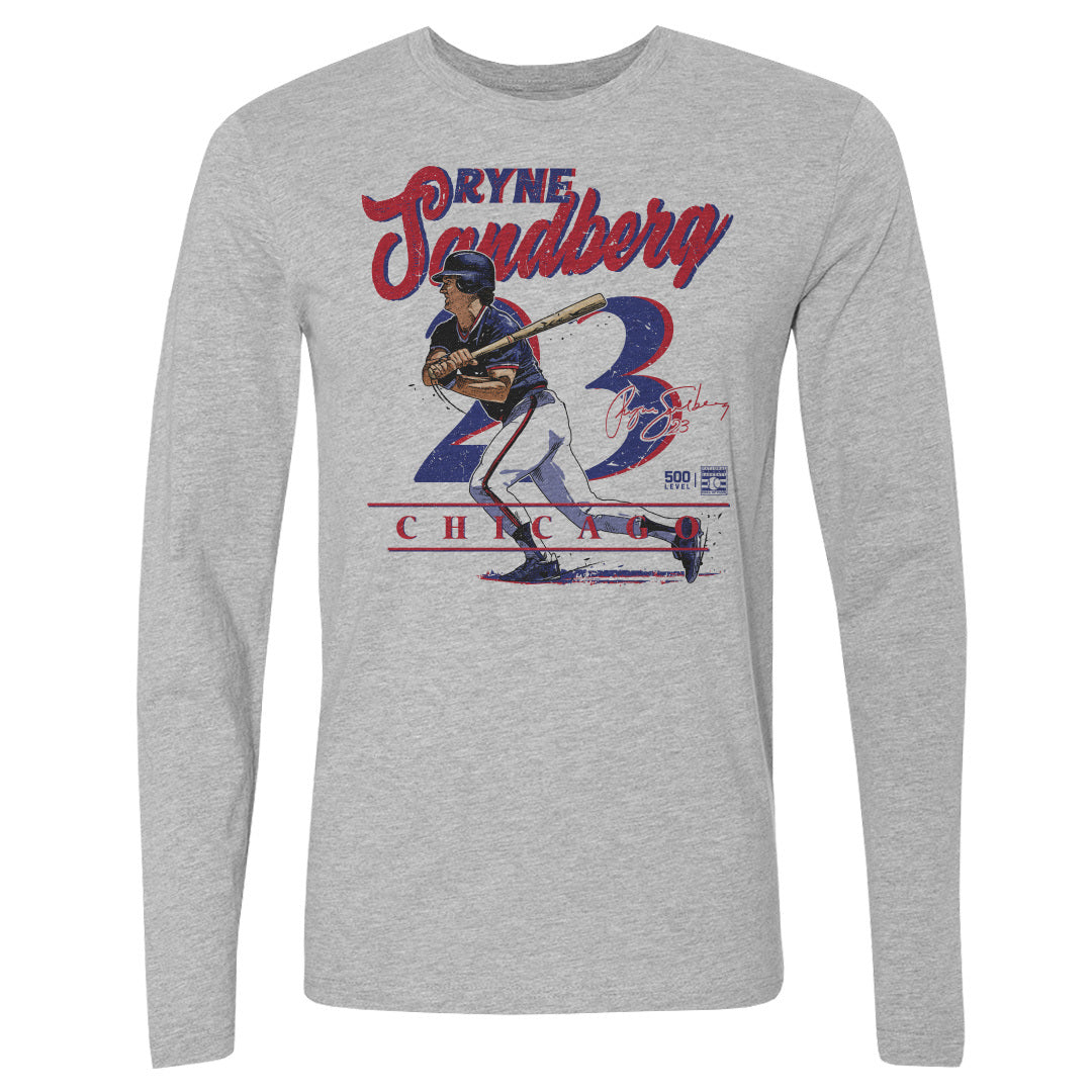 Ryne Sandberg Men's Long Sleeve T-Shirt | 500 LEVEL