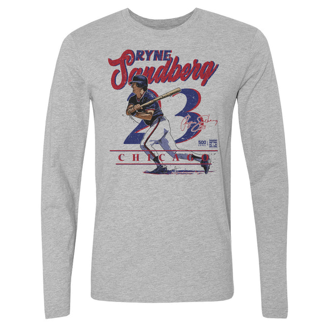 Ryne Sandberg Men's Long Sleeve T-Shirt | 500 LEVEL