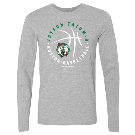 Jayson Tatum Men's Long Sleeve T-Shirt | 500 LEVEL