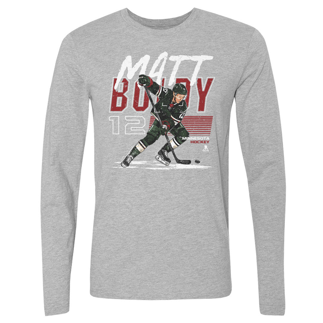 Matt Boldy Men's Long Sleeve T-Shirt | 500 LEVEL