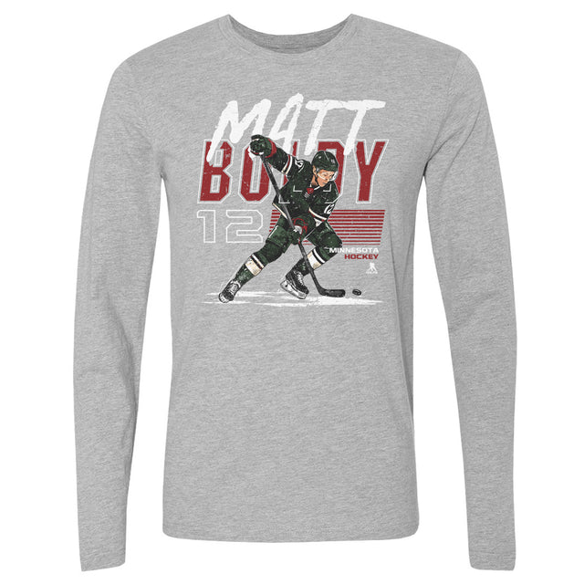 Matt Boldy Men's Long Sleeve T-Shirt | 500 LEVEL