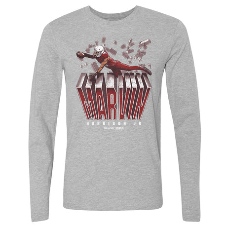 Marvin Harrison Jr. Men's Long Sleeve T-Shirt | 500 LEVEL