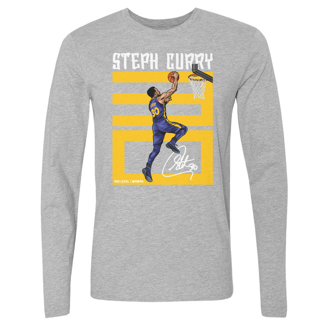 Steph Curry Men's Long Sleeve T-Shirt | 500 LEVEL