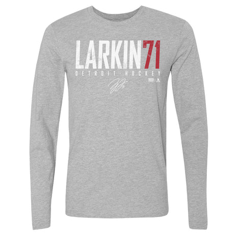 Dylan Larkin Men's Long Sleeve T-Shirt | 500 LEVEL