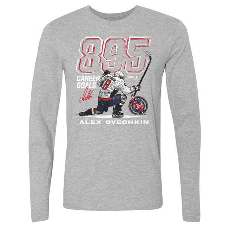 Alex Ovechkin Men's Long Sleeve T-Shirt | 500 LEVEL