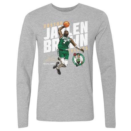 Jaylen Brown Men's Long Sleeve T-Shirt | 500 LEVEL
