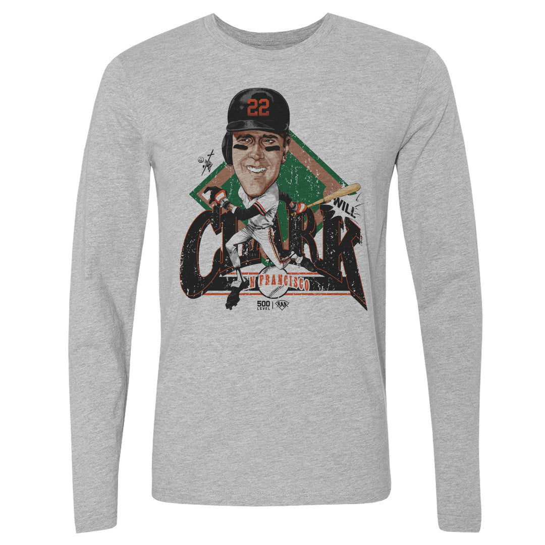Will Clark Men's Long Sleeve T-Shirt | 500 LEVEL