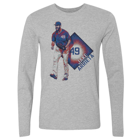 Jake Arrieta Men's Long Sleeve T-Shirt | 500 LEVEL