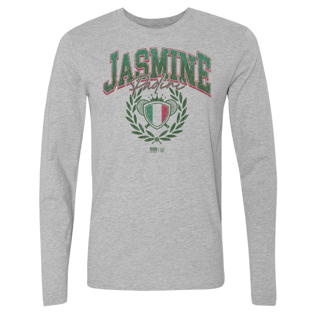 Jasmine Paolini Men's Long Sleeve T-Shirt | 500 LEVEL