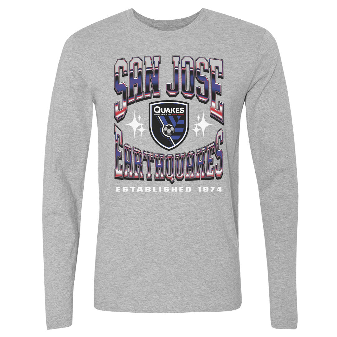 San Jose Earthquakes Men's Long Sleeve T-Shirt | 500 LEVEL