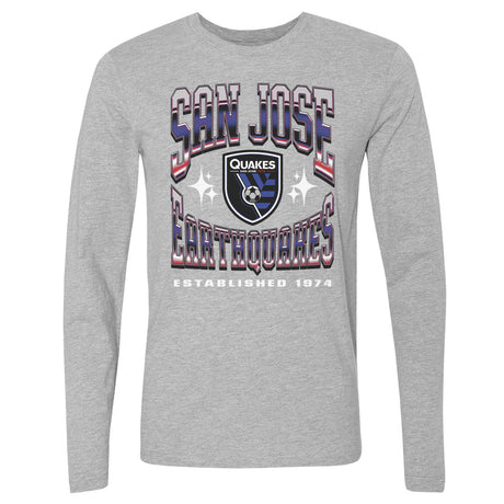 San Jose Earthquakes Men's Long Sleeve T-Shirt | 500 LEVEL