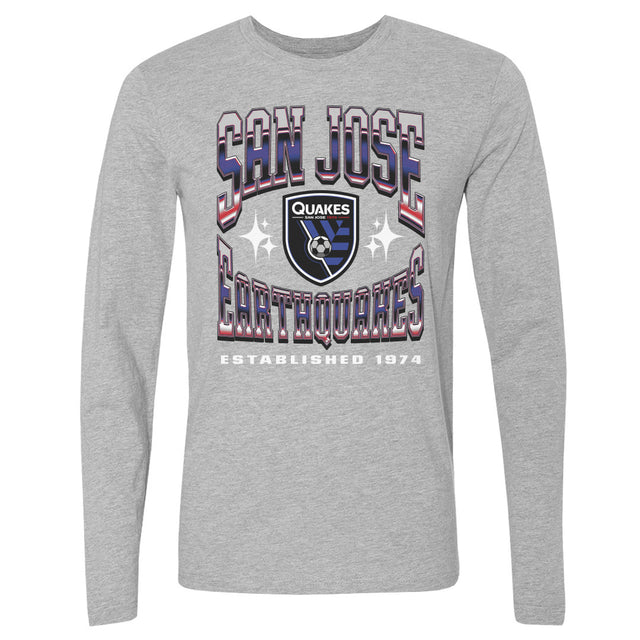 San Jose Earthquakes Men's Long Sleeve T-Shirt | 500 LEVEL
