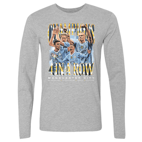 Manchester City Men's Long Sleeve T-Shirt | 500 LEVEL