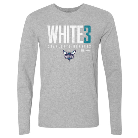 Coby White Men's Long Sleeve T-Shirt | 500 LEVEL