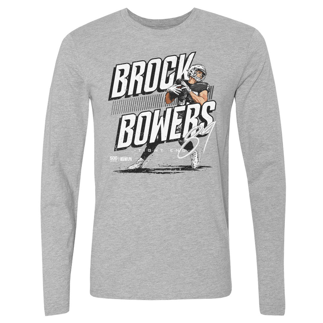 Brock Bowers Men's Long Sleeve T-Shirt | 500 LEVEL
