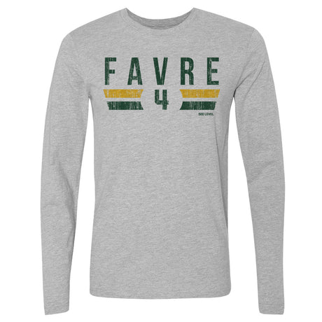 Brett Favre Men's Long Sleeve T-Shirt | 500 LEVEL