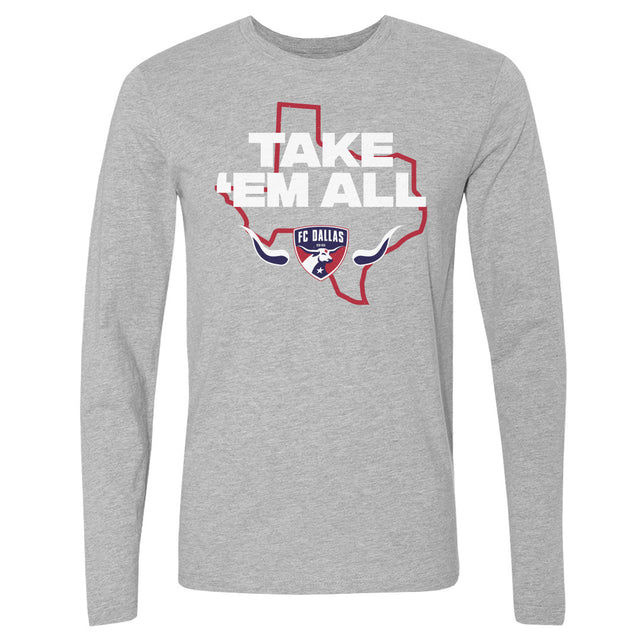 FC Dallas Men's Long Sleeve T-Shirt | 500 LEVEL