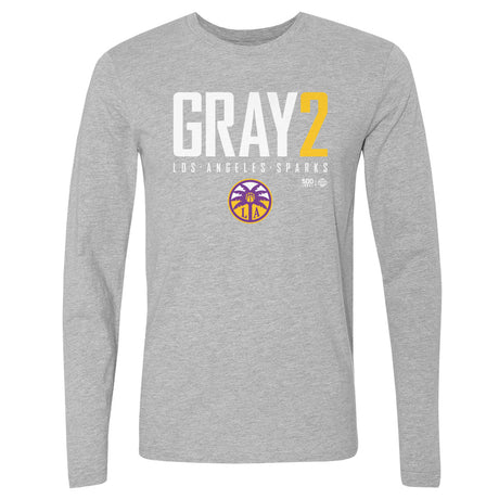 Chance Gray Men's Long Sleeve T-Shirt | 500 LEVEL