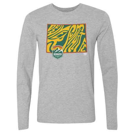 Denver Summit FC Men's Long Sleeve T-Shirt | 500 LEVEL