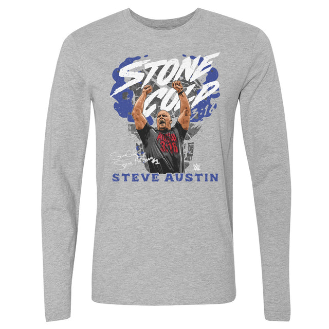 Stone Cold Steve Austin Men's Long Sleeve T-Shirt | 500 LEVEL