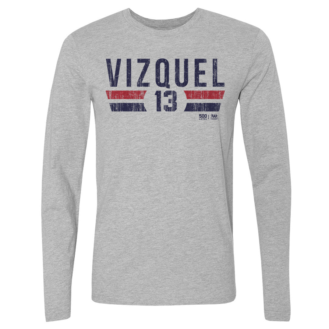 Omar Vizquel Men's Long Sleeve T-Shirt | 500 LEVEL