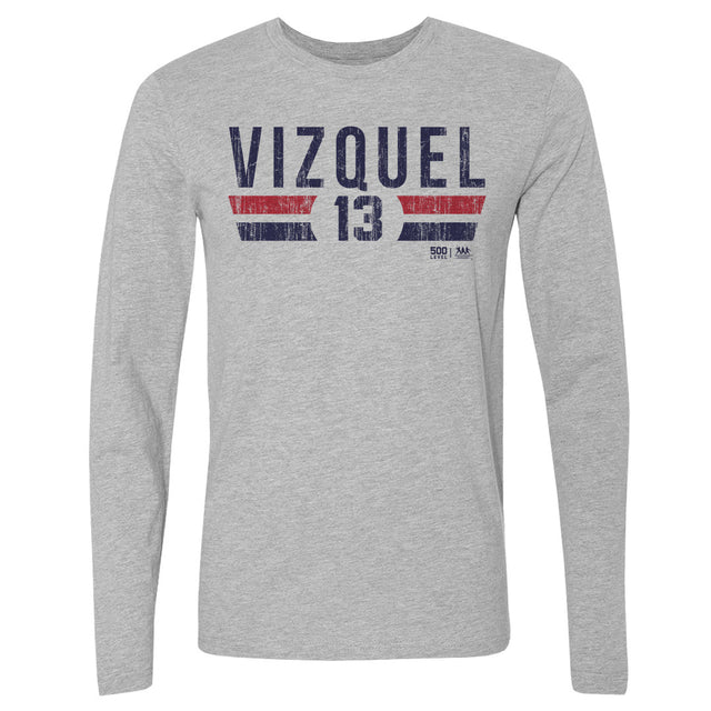 Omar Vizquel Men's Long Sleeve T-Shirt | 500 LEVEL