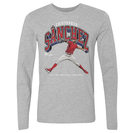 Cristopher Sanchez Men's Long Sleeve T-Shirt | 500 LEVEL