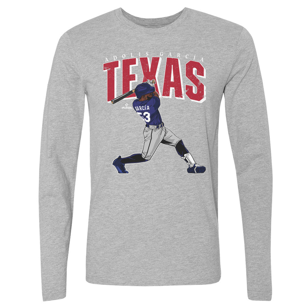Adolis Garcia Men's Long Sleeve T-Shirt | 500 LEVEL