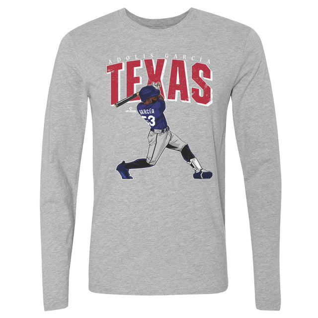Adolis Garcia Men's Long Sleeve T-Shirt | 500 LEVEL