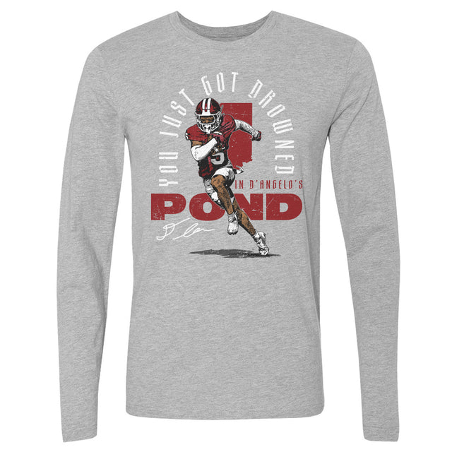 D'Angelo Ponds Men's Long Sleeve T-Shirt | 500 LEVEL