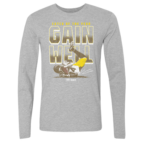 Kenneth Gainwell Men's Long Sleeve T-Shirt | 500 LEVEL