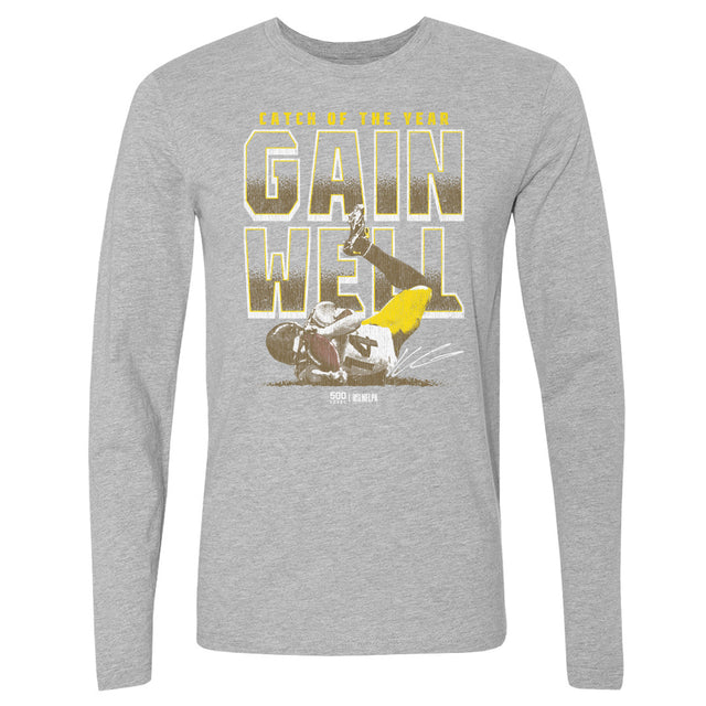 Kenneth Gainwell Men's Long Sleeve T-Shirt | 500 LEVEL