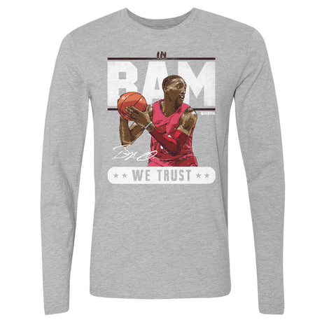 Bam Adebayo Men's Long Sleeve T-Shirt | 500 LEVEL