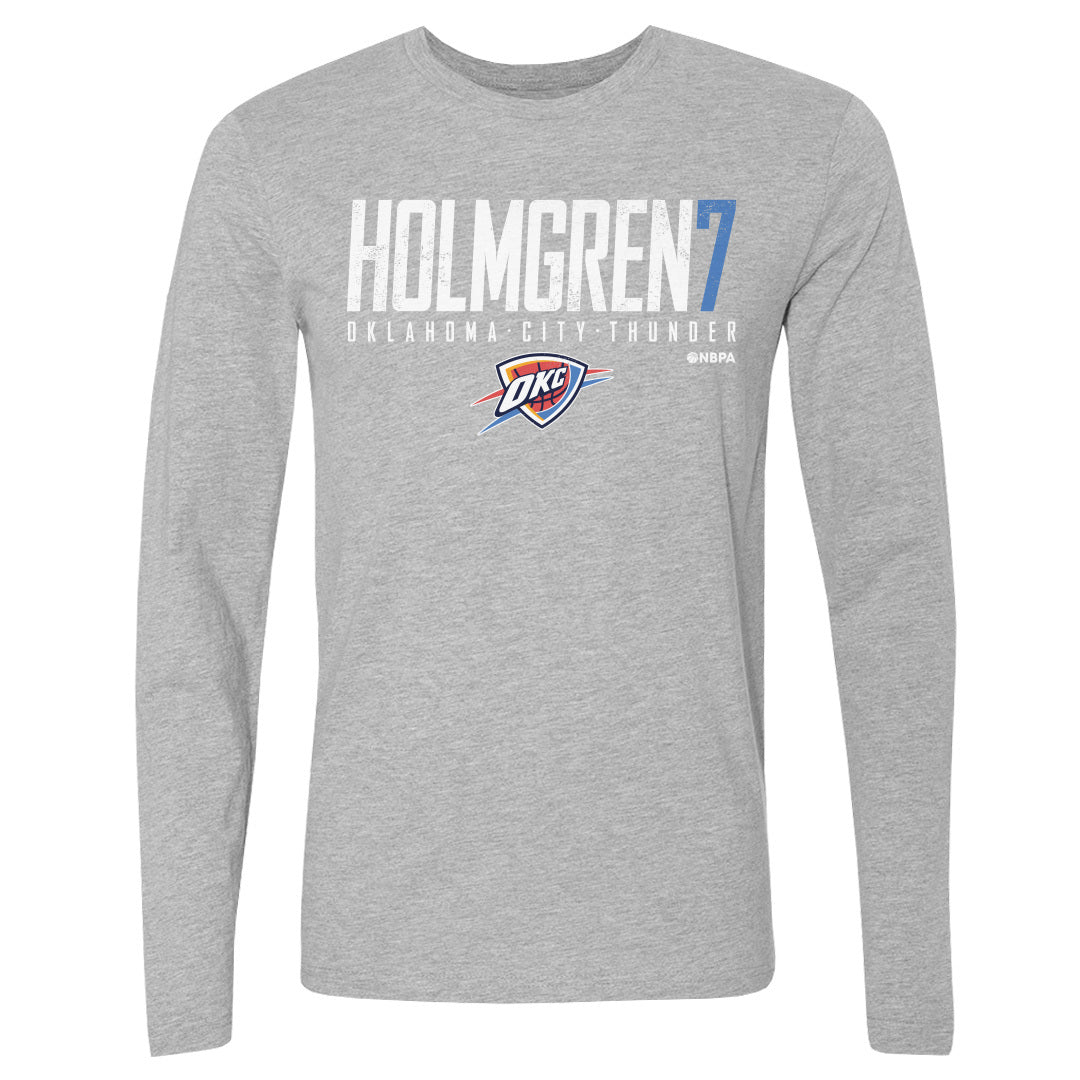 Chet Holmgren Men's Long Sleeve T-Shirt | 500 LEVEL