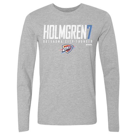 Chet Holmgren Men's Long Sleeve T-Shirt | 500 LEVEL