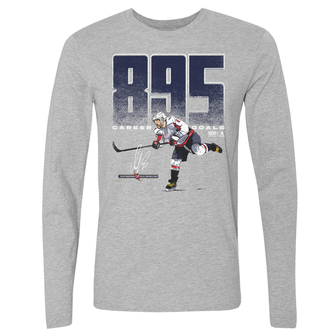 Alex Ovechkin Men's Long Sleeve T-Shirt | 500 LEVEL