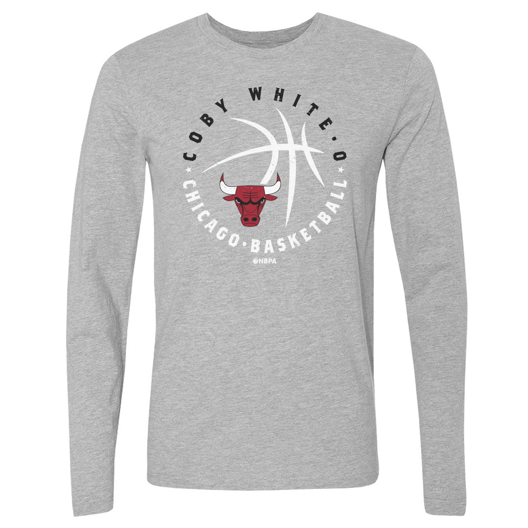 Coby White Men's Long Sleeve T-Shirt | 500 LEVEL