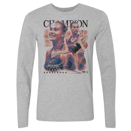Aryna Sabalenka Men's Long Sleeve T-Shirt | 500 LEVEL