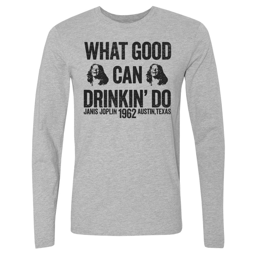 Janis Joplin Men's Long Sleeve T-Shirt | 500 LEVEL