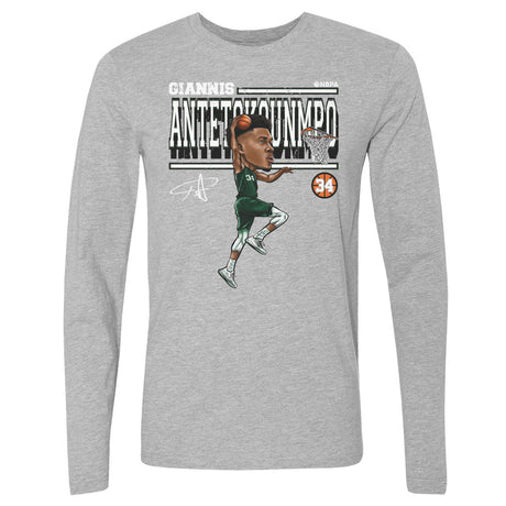 Giannis Antetokounmpo Men's Long Sleeve T-Shirt | 500 LEVEL