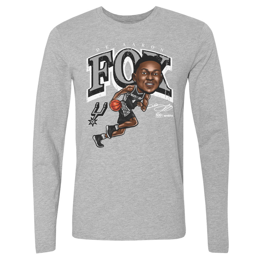 De'Aaron Fox Men's Long Sleeve T-Shirt | 500 LEVEL