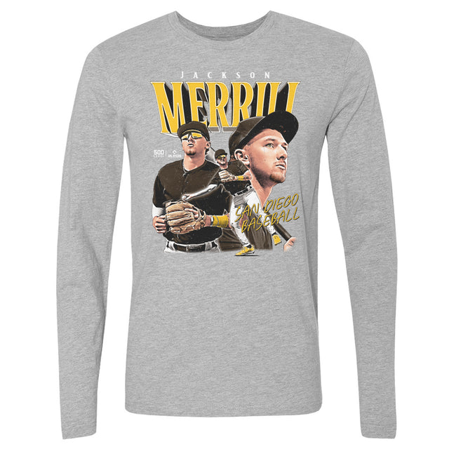 Jackson Merrill Men's Long Sleeve T-Shirt | 500 LEVEL