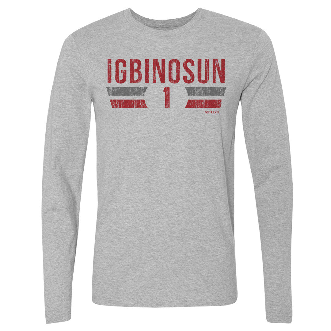 Davison Igbinosun Men's Long Sleeve T-Shirt | 500 LEVEL