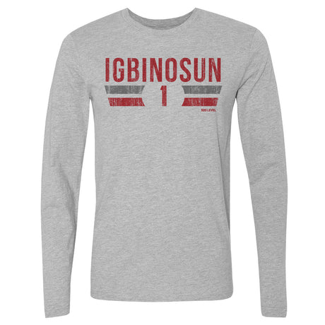 Davison Igbinosun Men's Long Sleeve T-Shirt | 500 LEVEL