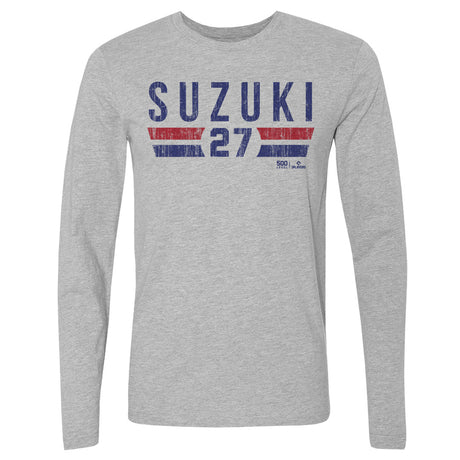 Seiya Suzuki Men's Long Sleeve T-Shirt | 500 LEVEL