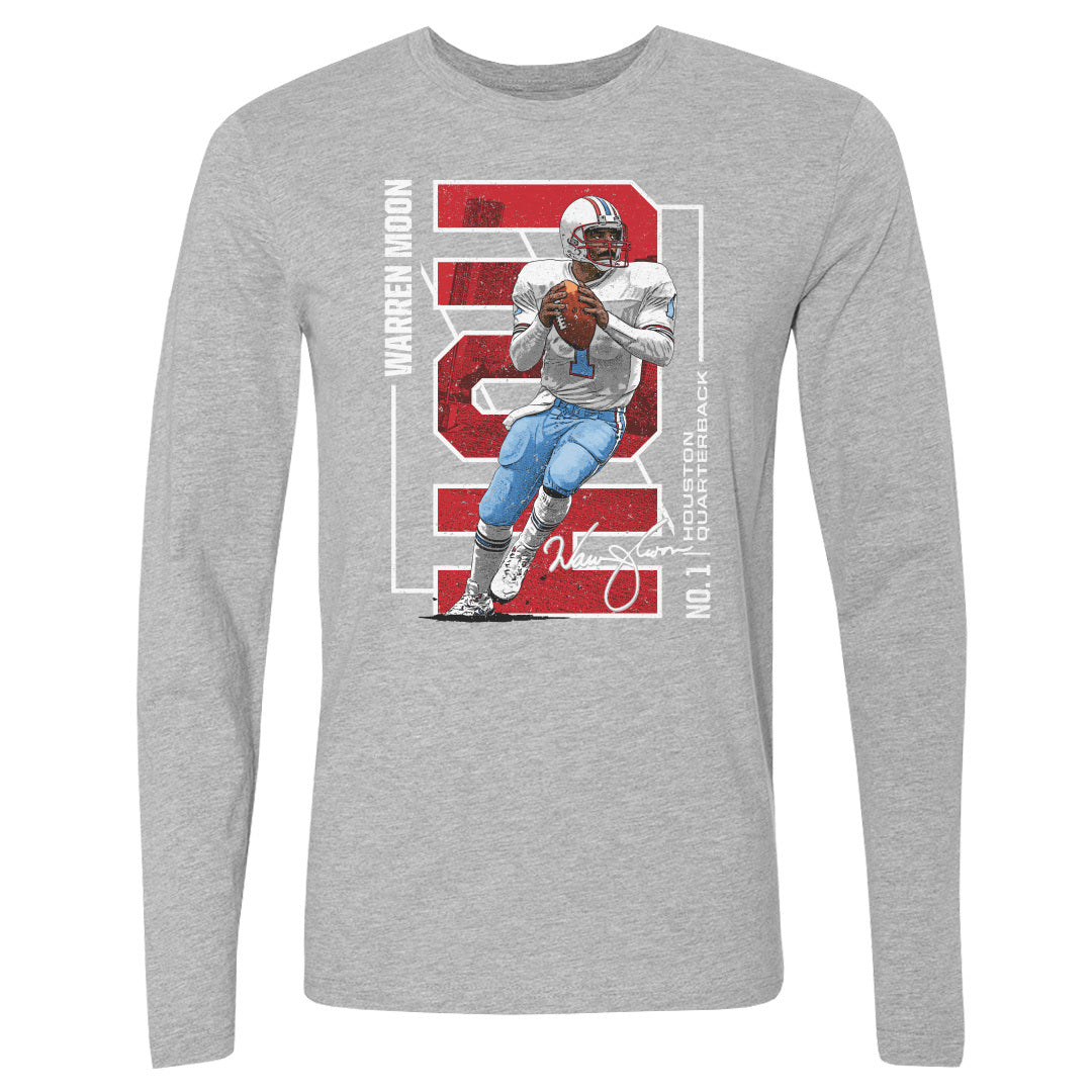 Warren Moon Men's Long Sleeve T-Shirt | 500 LEVEL